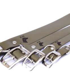 elbhunde biothane halsband classic groessen