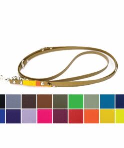 elbhunde biothane premium leine in wunschfarbe