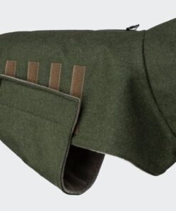 elbhunde cloud7 mantel brooklyn ferngreen klettverschluss