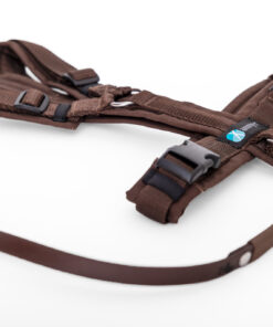 elbhunde dresden annyx set leine und brustgeschirr fun braun braun mit premium leine biothane