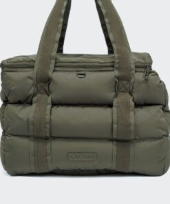 elbhunde dresden cloud7 hundetasche montreal light olive logo