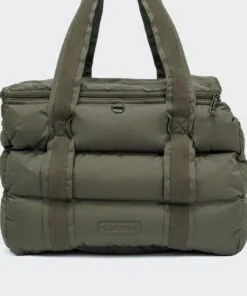 elbhunde dresden cloud7 hundetasche montreal light olive logo