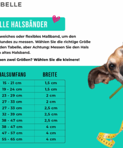 elbhunde dwam halsband groessentabelle