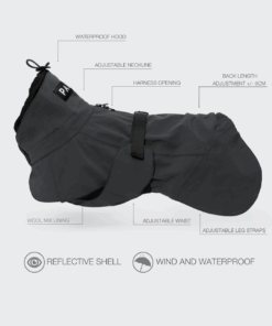 elbhunde paikka visibility regenmantel dark reflektierend beschreibung