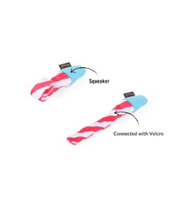 elbhunde play spielzeug mit quietschie hunde geburtstag fuer kleine hunde raise the woof party horn details