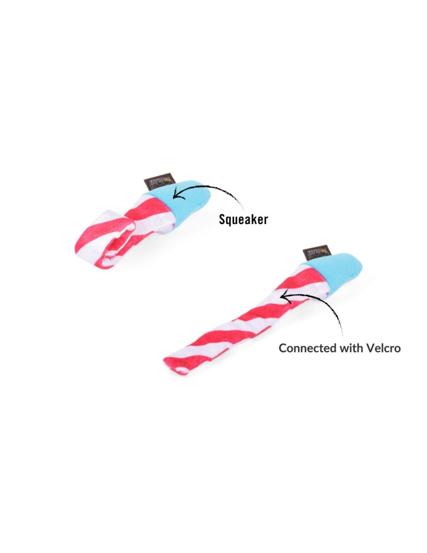 elbhunde play spielzeug mit quietschie hunde geburtstag fuer kleine hunde raise the woof party horn details