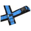 Elbhunde Annyx Brustgeschirr FUN schwarz-blau Detail