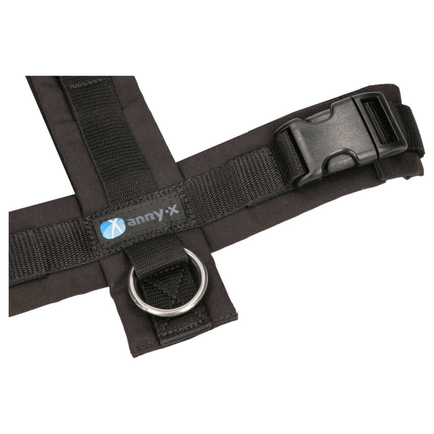 elbhunde annyx brustgeschirr fun schwarz schwarz detail