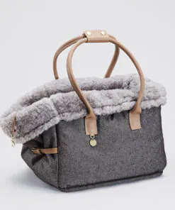 elbhunde dresden cloud7 dog carrier heather brown