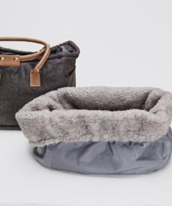 elbhunde dresden cloud7 dog carrier heather brown innen