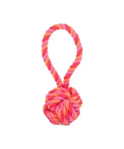 elbhunde dresden laboni hundespielzeug schleuderball kult pink