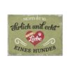 Elbhunde Dresden Nostalgic Art Magnet Ehrlich und Echt