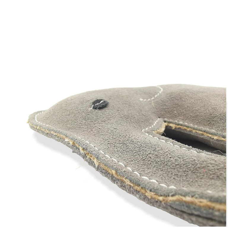 elbhunde dresden nufnuf hundelederspielzeug elefant detail