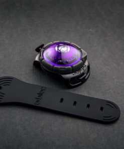 elbhunde dresden orbiloc dog dual safety light sicherheitslicht purple