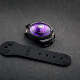 elbhunde dresden orbiloc dog dual safety light sicherheitslicht purple