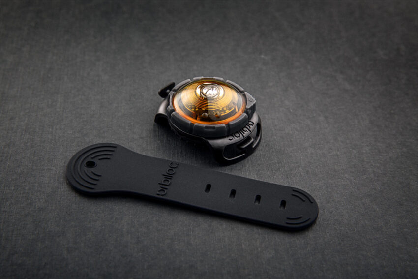 elbhunde dresden orbiloc dog dual safety light sicherheitslicht yellow