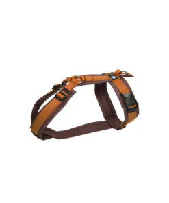 elbhunde annyx brustgeschirr fun braun bernstein