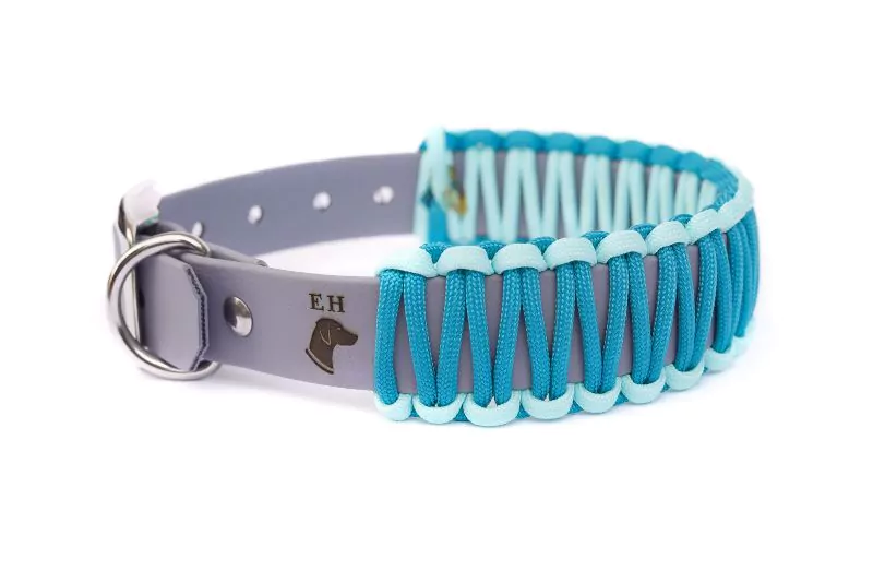 elbhunde biothane paracord halsband summer boys 1