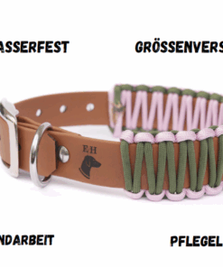 elbhunde biothane paracord halsband tulip eigenschaften