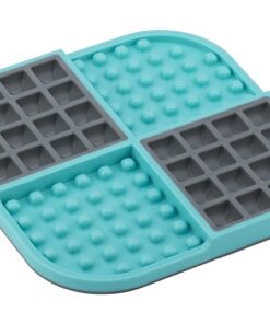 elbhunde lickimat slomo tuerkis seitlich