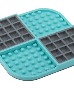 elbhunde lickimat slomo tuerkis seitlich