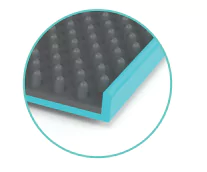 elbhunde lickimat soother tuff tuerkis seitlich