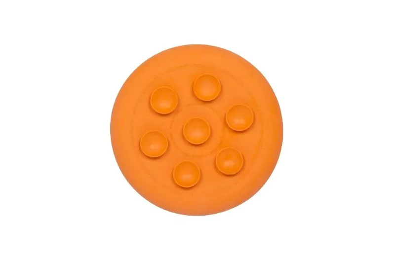 elbhunde lickimat ufo orange noppen