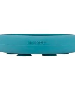 elbhunde lickimat ufo tuerkis seitlich