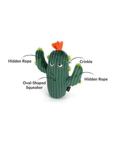 elbhunde dresden play prickly pup cactus detail
