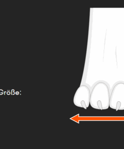 elbhunde nonstopdogwear protector booties abmessung