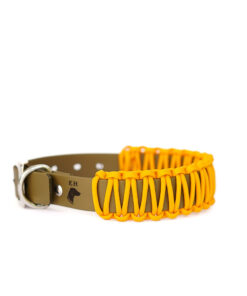 elbhunde biothane paracord halsband wunschfarbe halsband