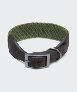 elbhunde cloud7 halsband grunewald green coffee