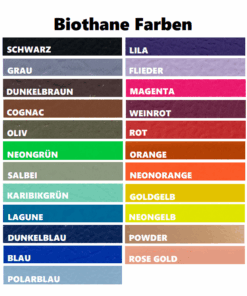 elbhunde dresden biothane farbkarte