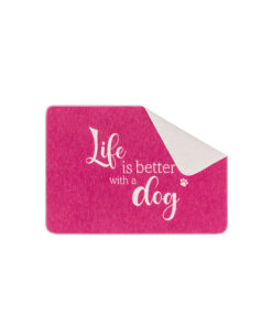 elbhunde dresden david fussenegger decke life is better pink