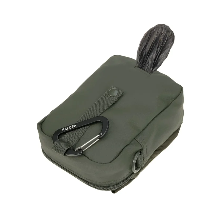 elbhunde dresden palopa leckerlibeutel greta dark olive karabiner