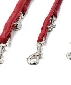 elbhunde maul ledermanufaktur rundlederleine rot groessen