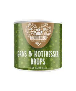 elbhunde tierliebhaber gras und kotfresser drops