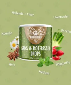 elbhunde tierliebhaber gras und kotfresser drops inhaltsstoffe