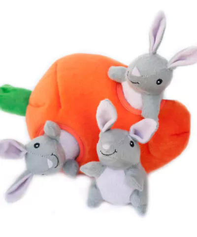 Elbhunde Zippy Paws Bunny Carrot Hasen