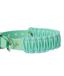 elbhunde biothane paracord halsband caribbean