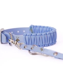 elbhunde biothane paracord halsband polar classic leine