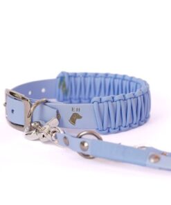 elbhunde biothane paracord halsband polar premium leine