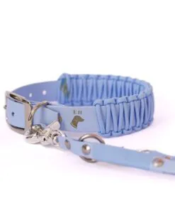 elbhunde biothane paracord halsband polar premium leine