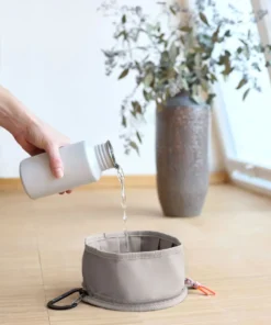 elbhunde dresden palopa dog bowl to go tura taupe wasser