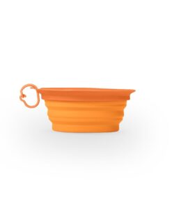 elbhunde dresden united pets leaf bowl orange seitlich