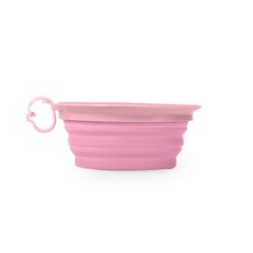elbhunde dresden united pets leaf bowl pink seitlich