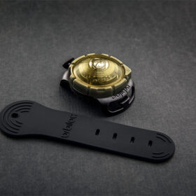 elbhunde orbiloc dog dual safety gold