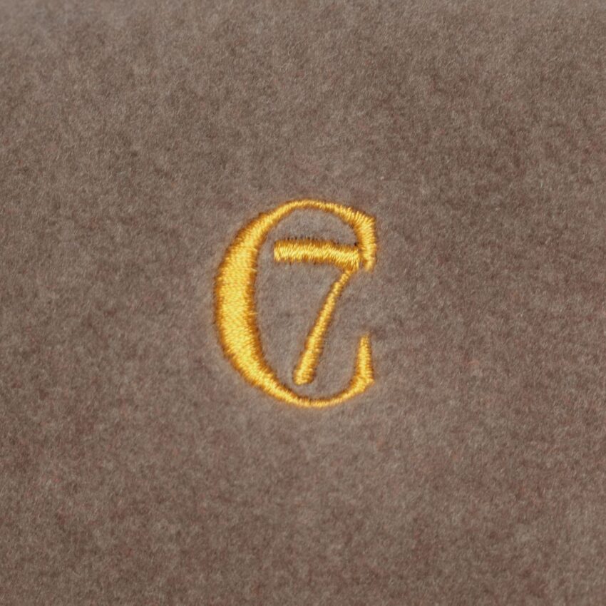 elbhunde cloud7 hundepullover dackel fleece cornwall toffee logo