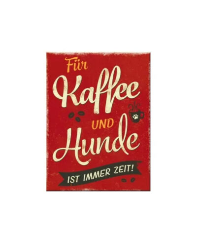 elbhunde dresden nostalgic art hund magnet kaffee