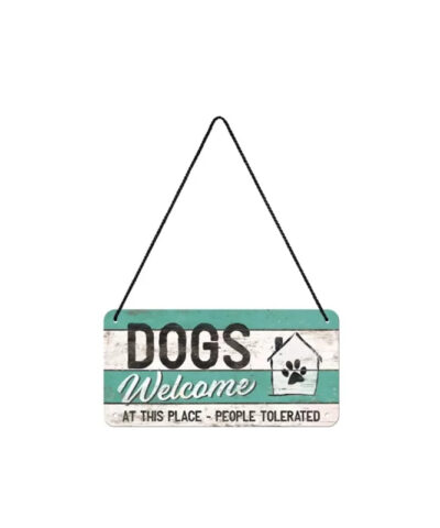 elbhunde dresden nostalgic art hund schild dogs welcome